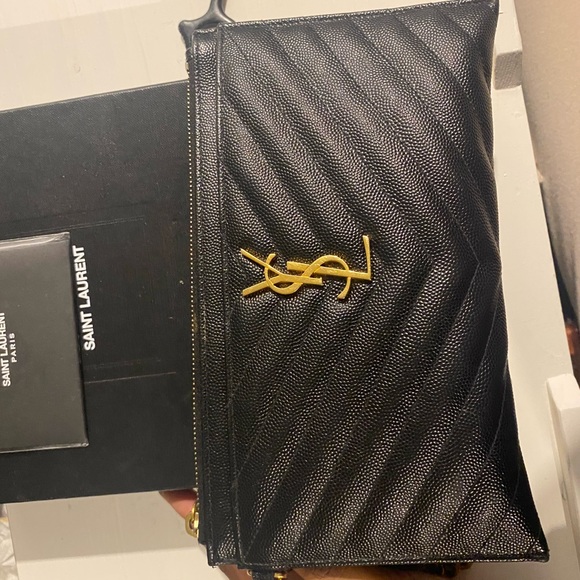 Ysl clutch/ shoulder bag - Picture 9 of 11